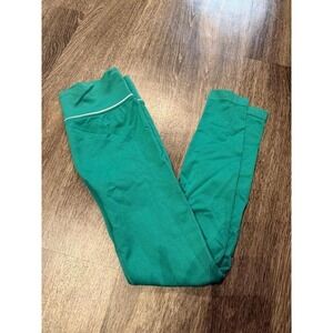 Primark Womens Seamless High Waisted Activewear Leggings Teal Green Size M